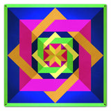 Box N Box N Box Bright Metal Sign 24in X 24in Metal Sign