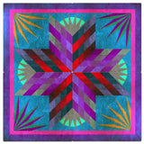 Summer Solstice Magenta 4pcs Metal Sign 42in X 42in Metal Sign