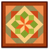 MORNING STAR DESIGN 3 Metal Sign 18in X 18in Metal Sign