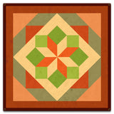 MORNING STAR DESIGN 3 Metal Sign 18in X 18in Metal Sign