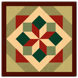 Morning Star Design 2 Metal Sign 30in X 30in Metal Sign