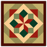 Morning Star Design 2 Metal Sign 30in X 30in Metal Sign