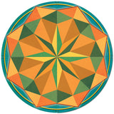 8 Point Star So West 4pcs Metal Sign 42in X 42in Metal Sign