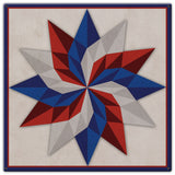 Starburst Design 4 Metal Sign 30in X 30in Metal Sign