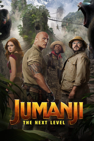 Jumanji: The Next Level Style B Movie Poster 11 x 17 inch