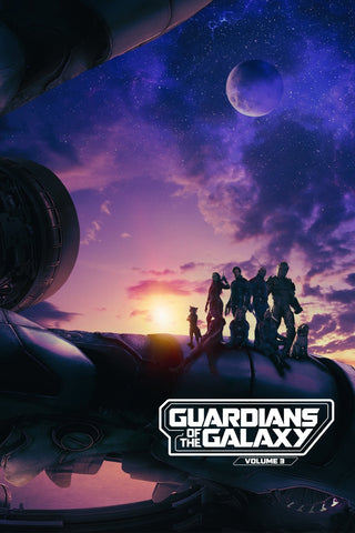 Guardians of the Galaxy Vol. 3 Style B Movie Poster 11 x 17 inch