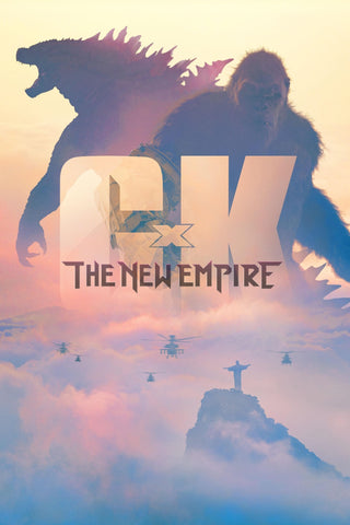 Godzilla x Kong: The New Empire Style A Movie Poster 27 x 40 inch