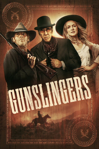 Gunslingers Style B Movie Poster 11 x 17 inch