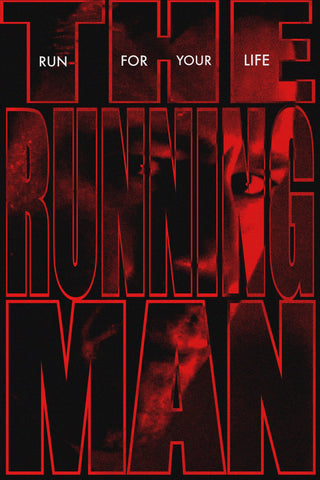 The Running Man Style E Movie Poster 27 x 40 inch