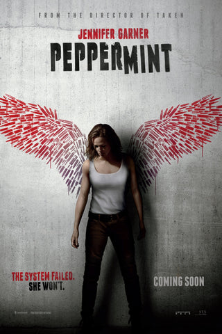 Peppermint Style D Movie Poster 11 x 17 inch