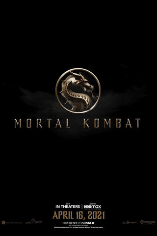 Mortal Kombat Style E Movie Poster 11 x 17 inch