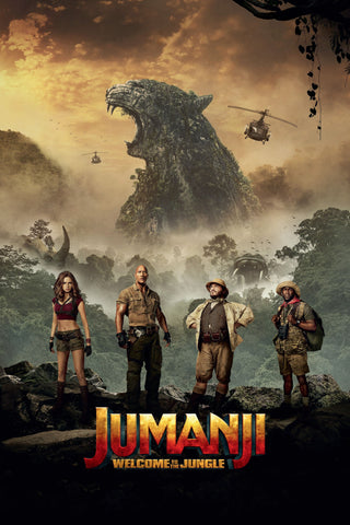 Jumanji: Welcome to the Jungle Style A Movie Poster 27 x 40 inch