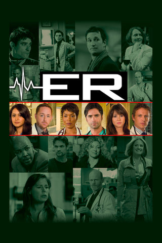 ER Style: 2 - 11 x 17 inch. TV Show Poster
