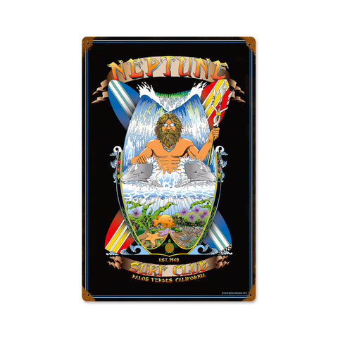Neptune-Palos-Verdes-Vintage-Sign-Metal-Sign