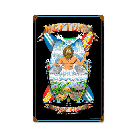 Neptune Encinitas Vintage Sign Metal Sign