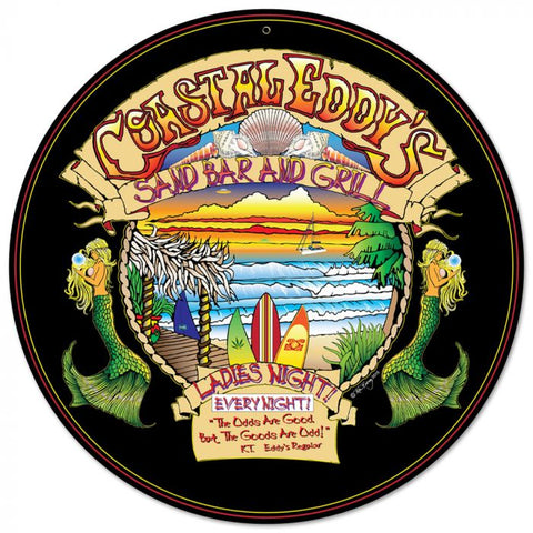Coastal-Eddys-Vintage-Sign-Metal-Sign