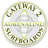 Gateway 2 Adrenaline Surfboards Vintage Sign Metal Sign