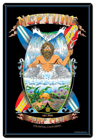 Neptune-Encinitas-Vintage-Sign-Metal-Sign