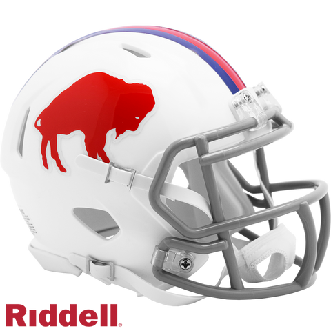 Buffalo Bills Helmet Riddell Replica Mini Speed Style 1965 1973 T/B