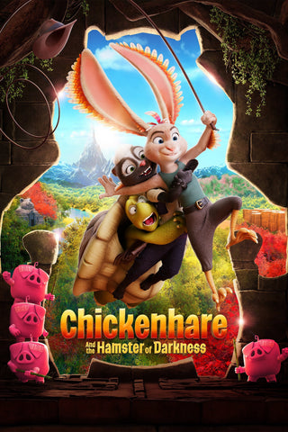 Chickenhare and the Hamster of Darkness Style D Movie Poster 27 x 40 inch