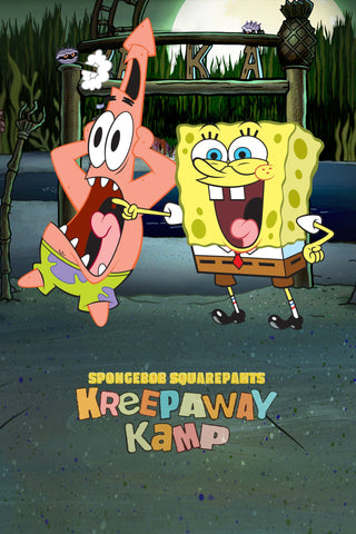 SpongeBob Squarepants: Kreepaway Kamp Style A Movie Poster 11 x 17 inch