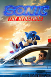 Sonic the Hedgehog Style B Movie Poster 11 x 17 inch