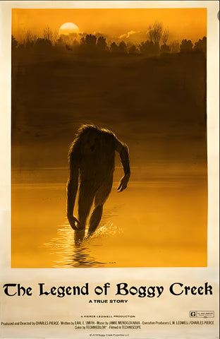 Legend of Boggy Creek Movie Poster Print