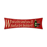 Wine A Bit Vintage Sign Metal Sign