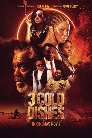 3 Cold Dishes Style A Movie Poster 11 x 17 inch