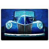 Blue Ford Metal Sign 36in X 24in Metal Sign