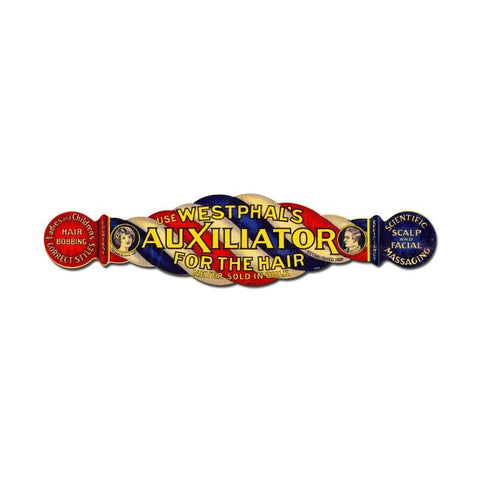 Auxiliator Vintage Sign Metal Sign