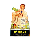 Noonan's Barber Shop Vintage Sign Metal Sign