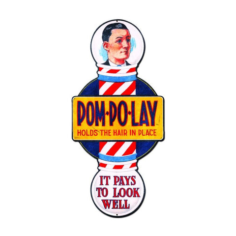 Pom Polay Vintage Sign Metal Sign