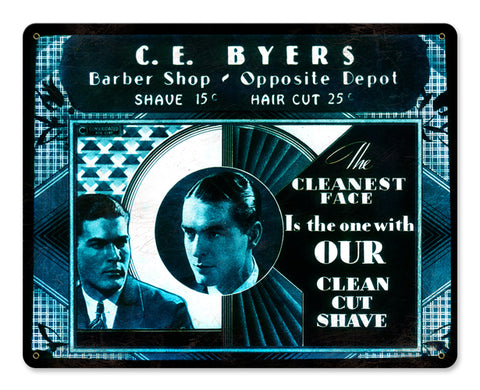 C.E. Byers Vintage Sign Metal Sign