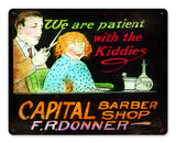 We Are Patient Vintage Sign Metal Sign