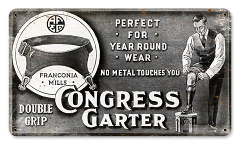 Congress Vintage Sign Metal Sign