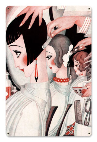 Bobbing-Ladies-Vintage-Sign-Metal-Sign