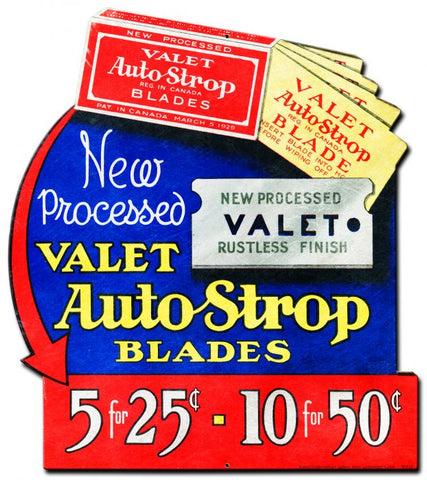 Auto Strop Vintage Sign Metal Sign