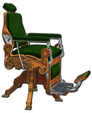 Kochs Barber Chair Vintage Sign Metal Sign