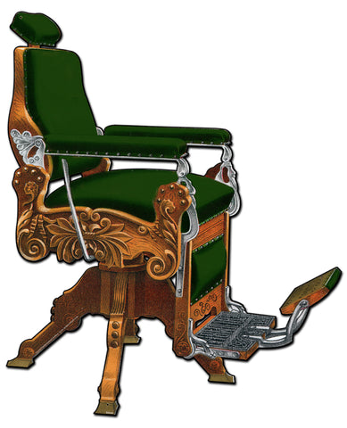 Kochs Barber Chair Vintage Sign Metal Sign