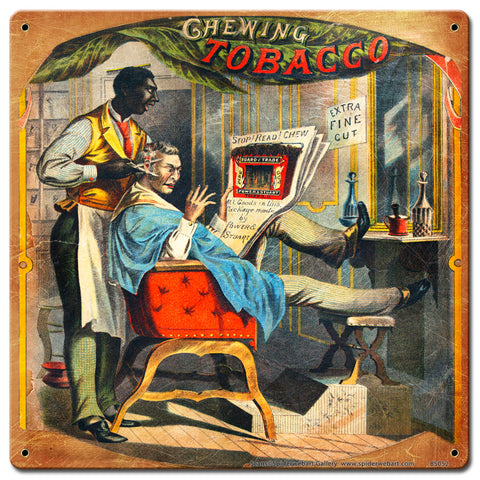 Chewing-Tobacco-Vintage-Sign-Metal-Sign