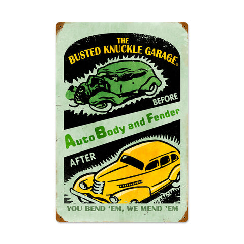 Auto Repair Vintage Sign Metal Sign
