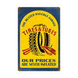Tire Repair Vintage Sign Metal Sign