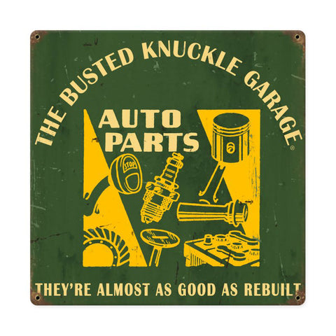 Auto Parts Vintage Sign Metal Sign