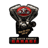 Busted Knuckle Garage Vintage Sign Metal Sign