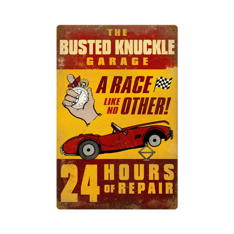 24 Hour Repair Vintage Sign Metal Sign