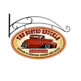Busted Knuckle Garage Vintage Sign Metal Sign