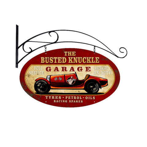 Old-Race-Car-Vintage-Sign-Metal-Sign