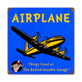 Kids Airplane Vintage Sign Metal Sign