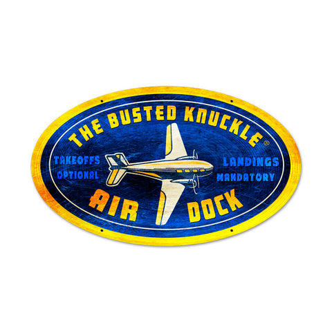 Air Dock Vintage Sign Metal Sign